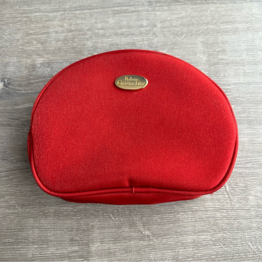 Vintage Christian Dior Makeup Pouch